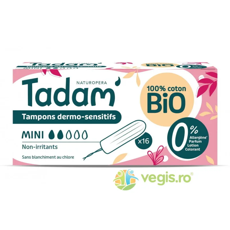 Tampoane Hipoalergenice Mini 16buc Tadam — preț și oferte