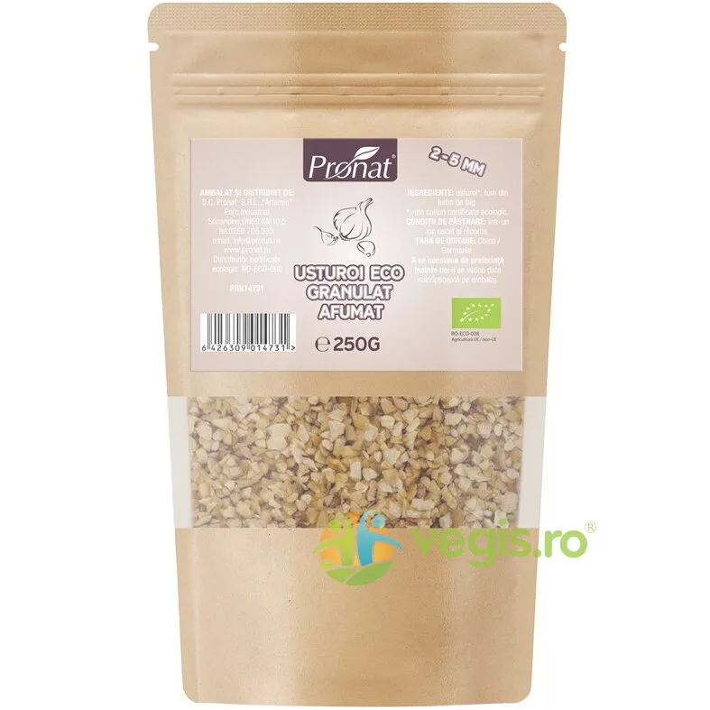 Usturoi Granulat Afumat Ecologic/Bio 250g PRONAT — preț și oferte