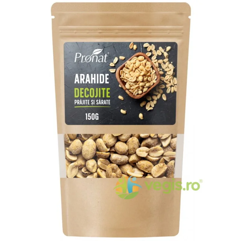 Arahide Decojite Prajite si Sarate 150g PRONAT — preț și oferte
