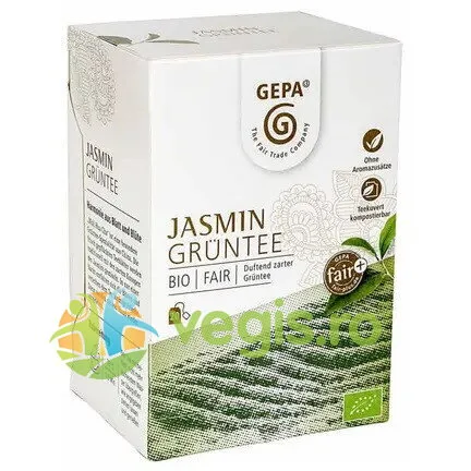 Ceai Verde cu Iasomie Ecologic/Bio 20dz GEPA The Fair Trade Company — preț și oferte