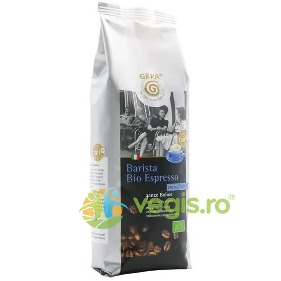Cafea Boabe Decofeinizata Barista Espresso Ecologica/Bio 250g GEPA The Fair Trade Company — preț și oferte