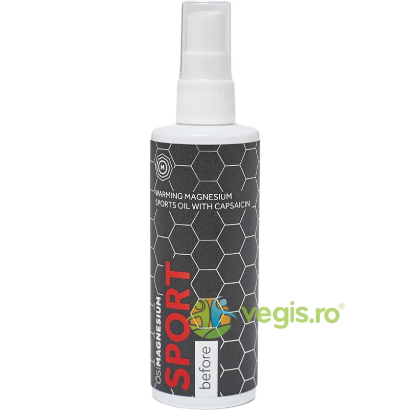 Ulei cu Efect de Incalzire cu Magneziu si Capsaicin Before Sport 125ml OSIMAGNESIUM — preț și oferte