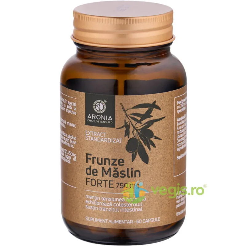 Frunze de Maslin Forte 750mg 60cps ARONIA CHARLOTTENBURG — preț și oferte