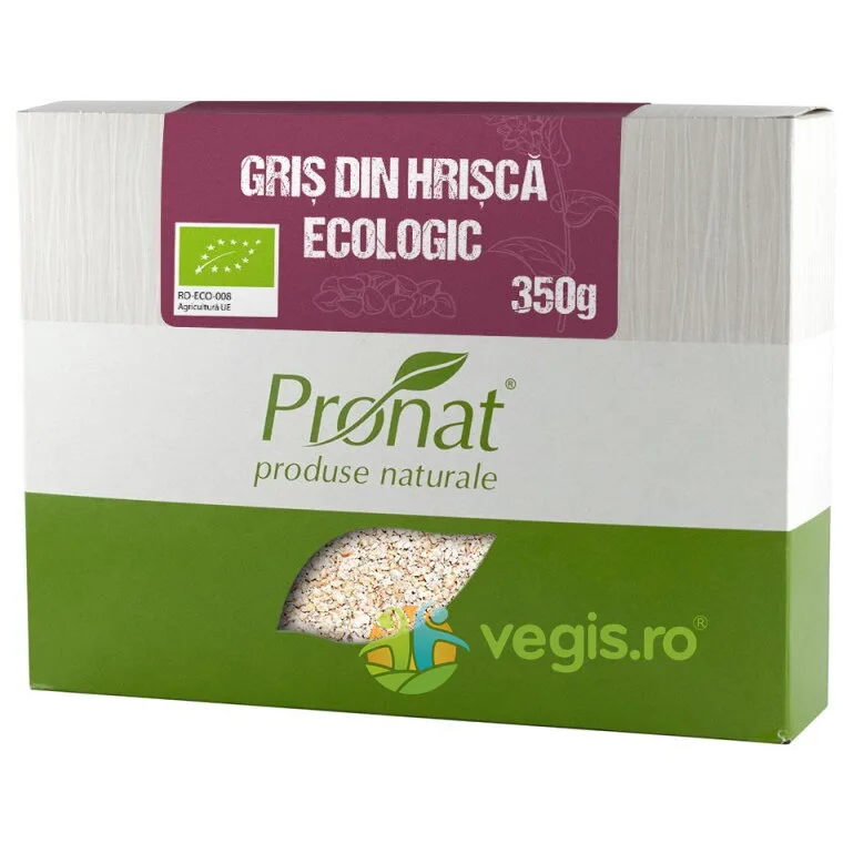 Gris din Hrisca Ecologic/Bio 350g PRONAT — preț și oferte