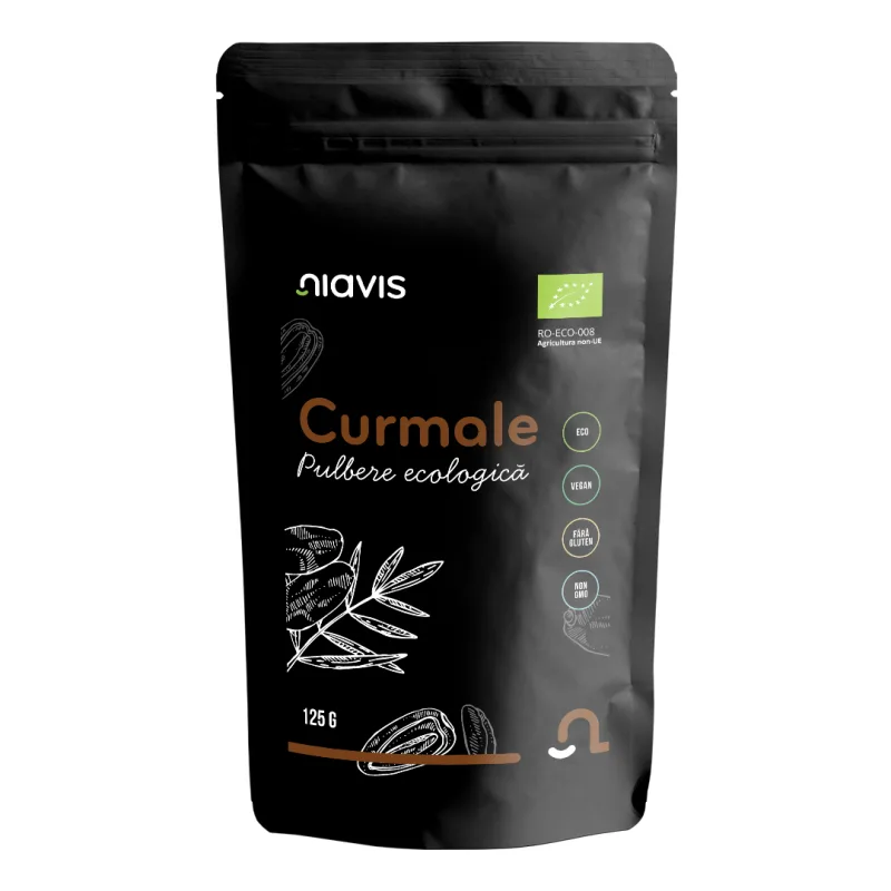Pulbere Bio de curmale, 125g, Niavis — preț și oferte