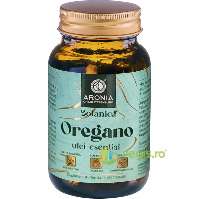 Ulei Esential de Oregano Salbatic 60cps ARONIA CHARLOTTENBURG — preț și oferte