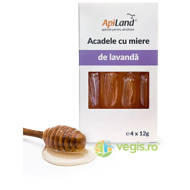 Acadele cu Miere de Lavanda 4 x 12g APILAND — preț și oferte