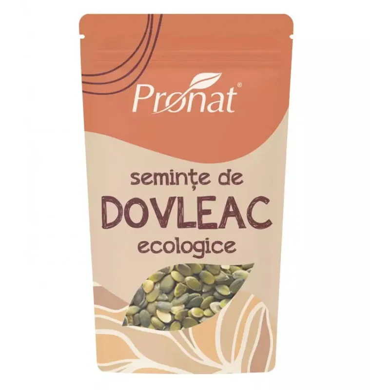 Seminte de Dovleac Ecologice/Bio 150g PRONAT — preț și oferte