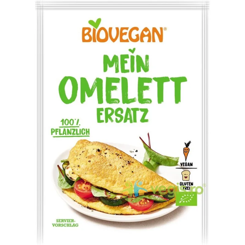 Inlocuitor pentru Omleta fara Gluten Ecologic/Bio 43g Biovegan — preț și oferte