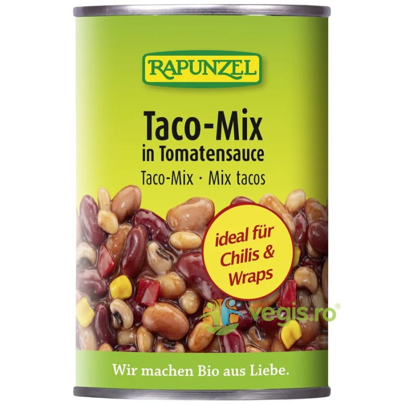 Mix Taco in Sos de Rosii Ecologic/Bio 400g Rapunzel — preț și oferte