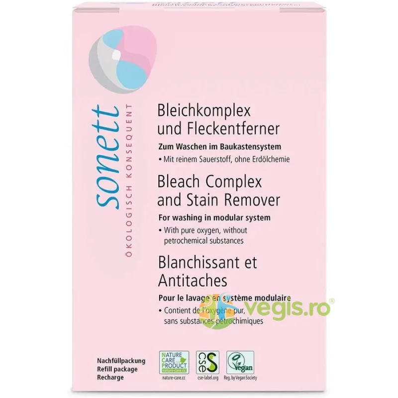 Complex Inalbitor si pentru Scos Pete Ecologic/Bio 900g SONETT — preț și oferte