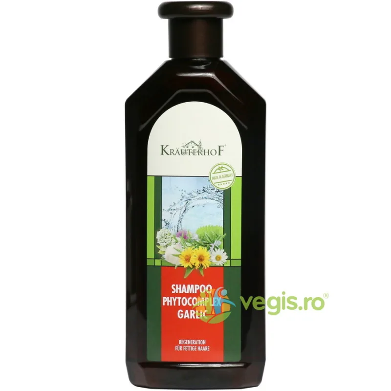 Sampon cu Phytocomplex si Usturoi 500ml KRAUTERHOF — preț și oferte