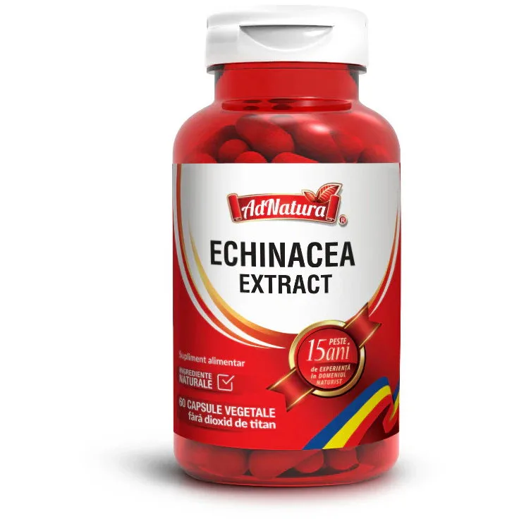 Echinacea Extract 400mg 60ps ADNATURA — preț și oferte