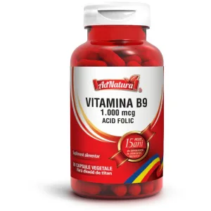 Vitamina B9 (Acid Folic) 1000mcg 30cps