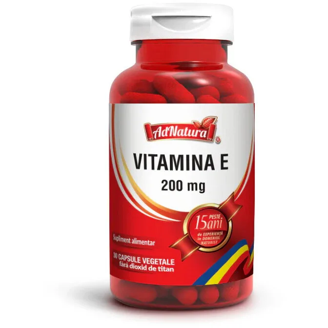 Vitamina E 200mg 30cps ADNATURA — preț și oferte