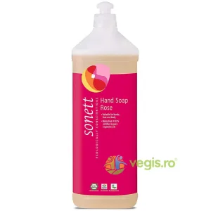 Sapun Lichid cu Trandafiri Bio 1L