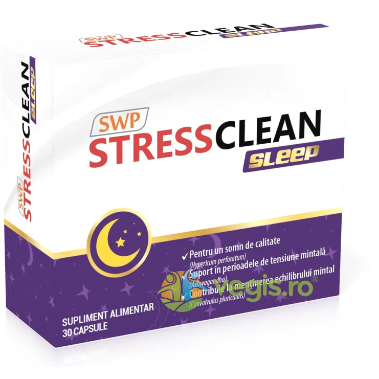 Stressclean Sleep 30cpr SUN WAVE PHARMA — preț și oferte