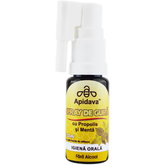 Spray de Gura cu Propolis si Menta 20ml APIDAVA — preț și oferte