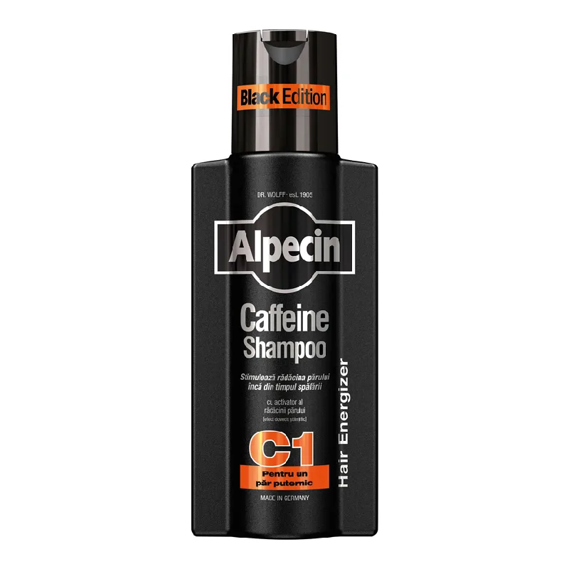 Sampon cu cafeina Black Edition, 250 ml, Alpecin Dr.Kurt Wolff — preț și oferte