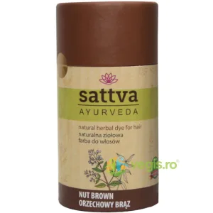 Vopsea de Par Saten Nuca (Nut Brown) 150g