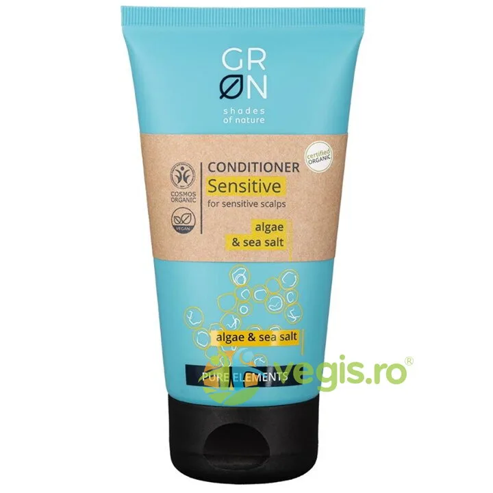 Balsam Sensitive cu Sare de Mare si Alge Pure Elements Bio 150ml GRN SHADES OF NATURE — preț și oferte