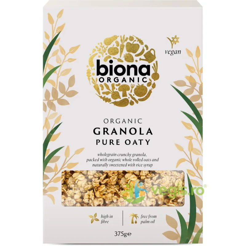 Granola cu Ovaz Pur Ecologica/Bio 375g BIONA — preț și oferte