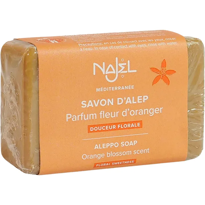 Sapun de Alep cu Flori de Portocal 100g NAJEL — preț și oferte