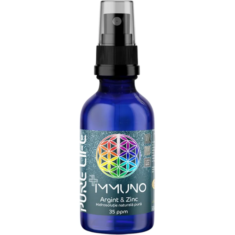 IMMUNO M+ A-Z 35ppm cu Pulverizator 60ml PURE LIFE — preț și oferte