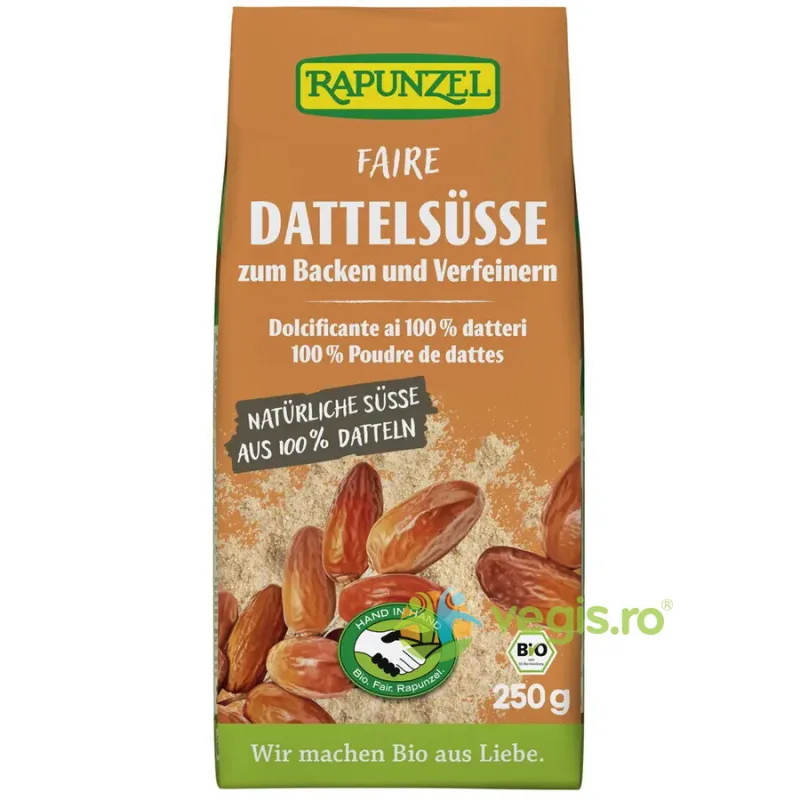 Indulcitor Pudra din Curmale Ecologic/Bio 250g Rapunzel — preț și oferte