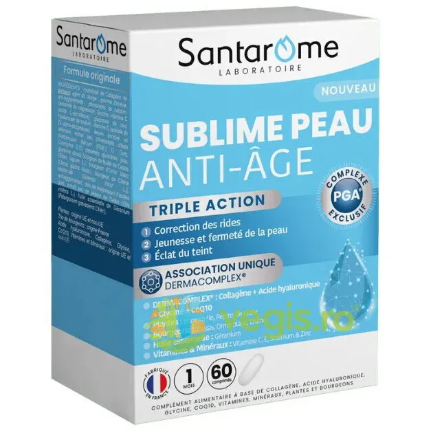 Sublime Peau Anti Age 60cpr SANTAROME — preț și oferte