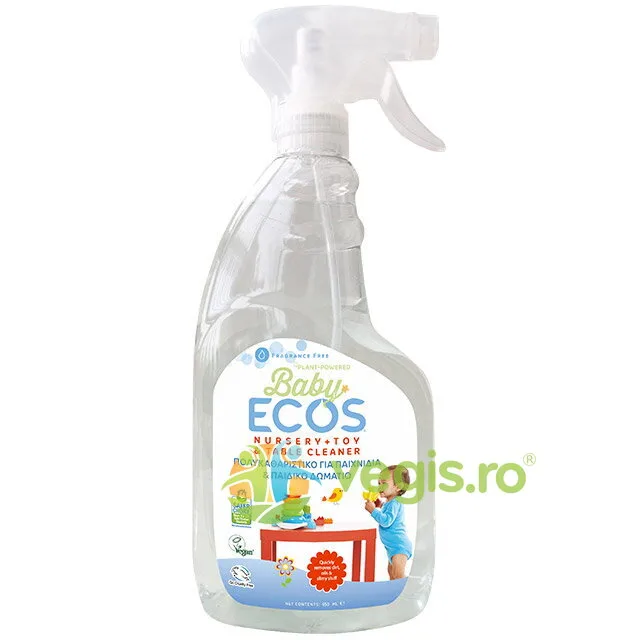 Solutie pentru Curatarea Camerei si a Jucariilor Bebelusului 650ml Ecos — preț și oferte