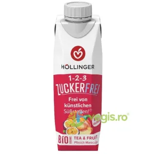 Ceai cu Piersici si Maracuja fara Zahar Adaugat Ecologic/Bio 300ml