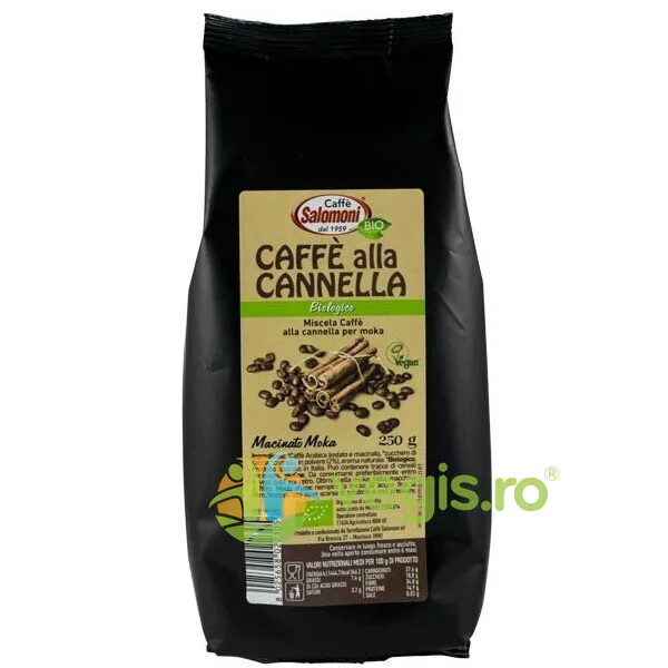 Cafea cu Scortisoara Ecologica/Bio 250g CAFFE SALOMONI — preț și oferte