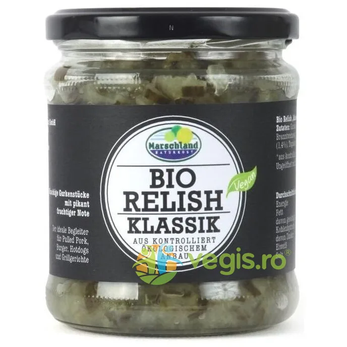 Sos Relish Klassik Ecologic/Bio 325g MARSCHLAND — preț și oferte