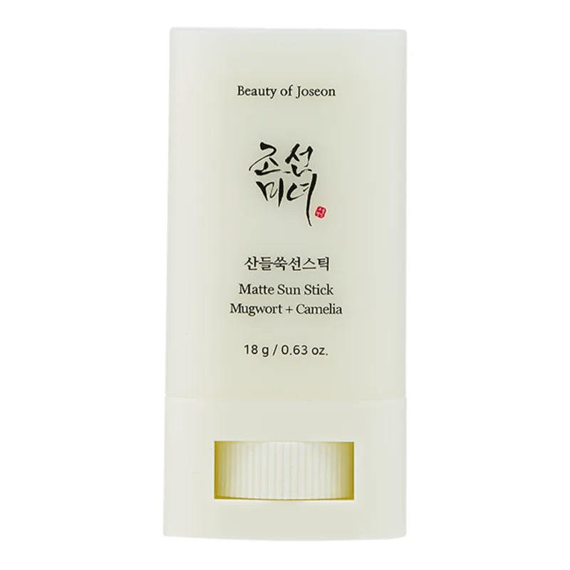 Crema tip stick cu SPF50+, PA++++, Matte Sun Stick, Mugwort+Camelia, 18g, Beauty of Joseon — preț și oferte