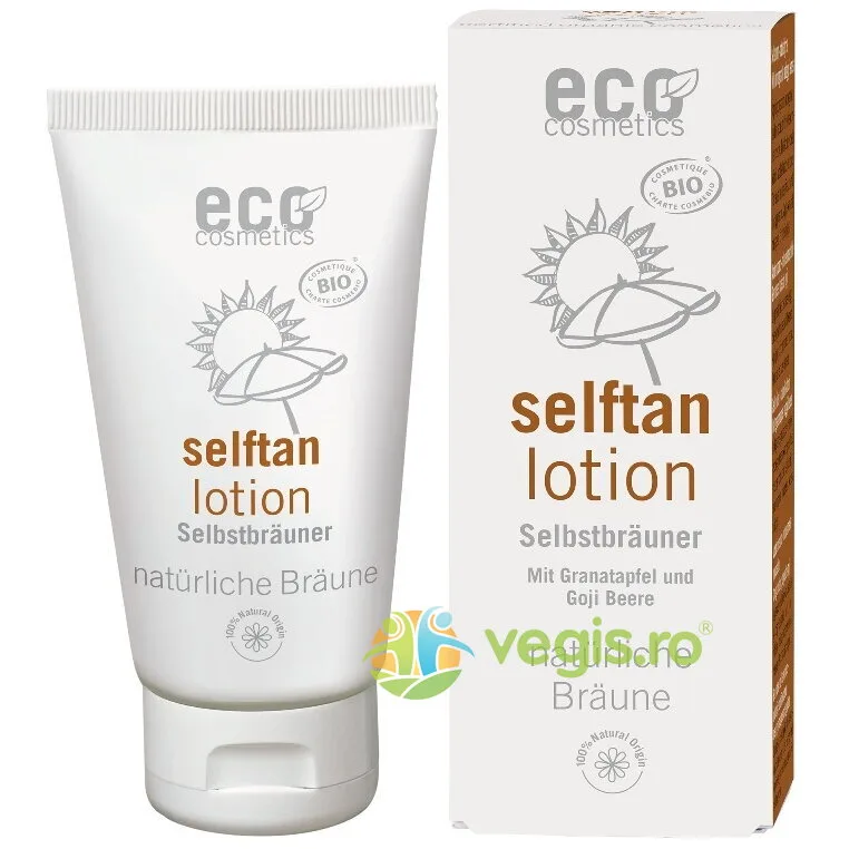 Fluid Autobronzant pentru Fata si Corp cu Rodie si Extract de Goji Bio 75ml ECO COSMETICS — preț și oferte