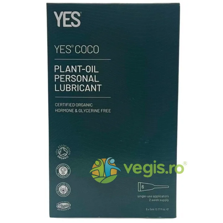 Lubrifiant pe Baza de Ulei cu Aplicator Perfect pentru Menopauza fara Hormoni si Glicerina 6x5ml YES — preț și oferte