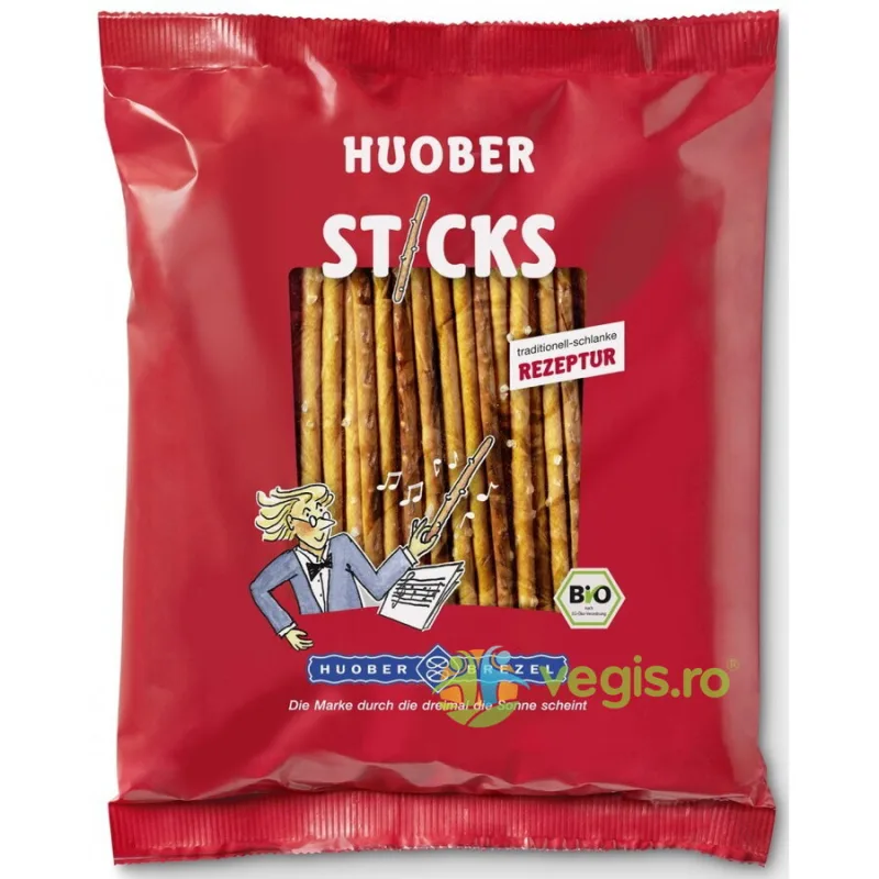 Sticksuri cu Sare Ecologice/Bio 175g HUOBER — preț și oferte