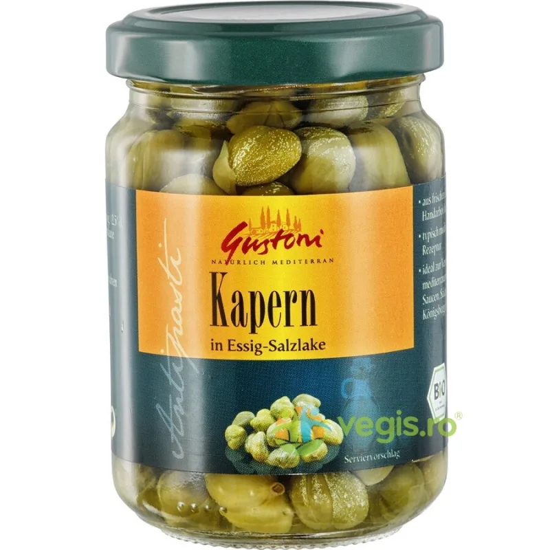 Capere in Saramura Ecologice/Bio 140g GUSTONI — preț și oferte