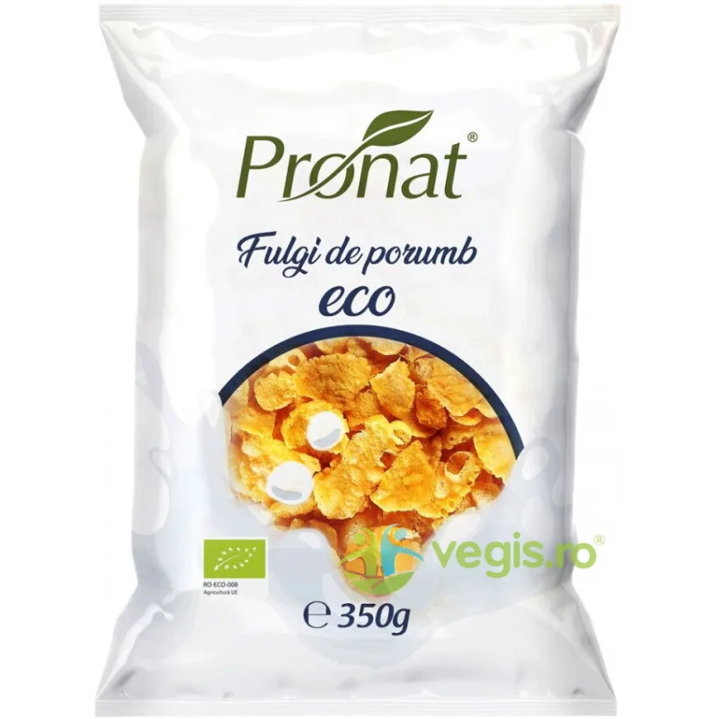 Fulgi de Porumb Ecologici/Bio 350g PRONAT — preț și oferte