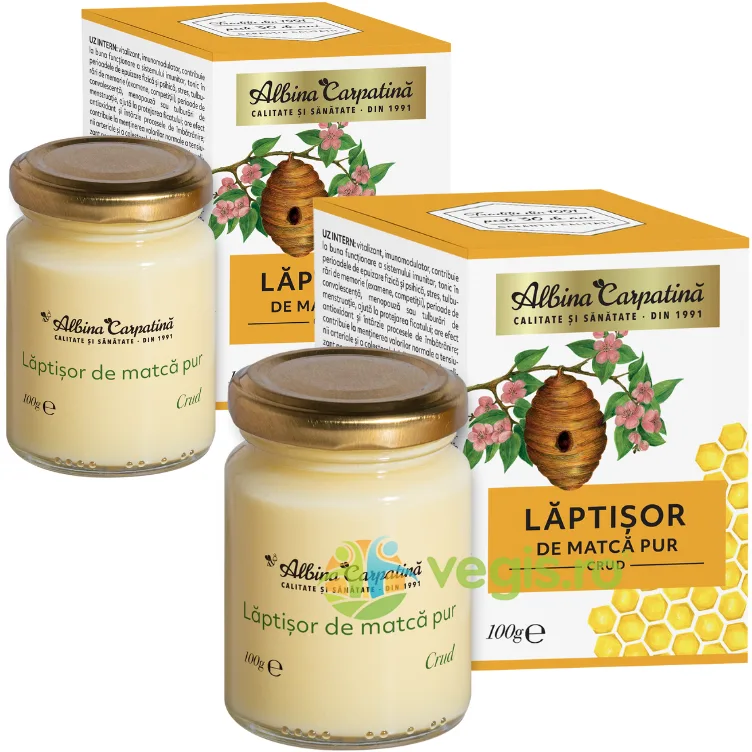 Pachet Laptisor de Matca Pur 100g+100g Albina Carpatina — preț și oferte