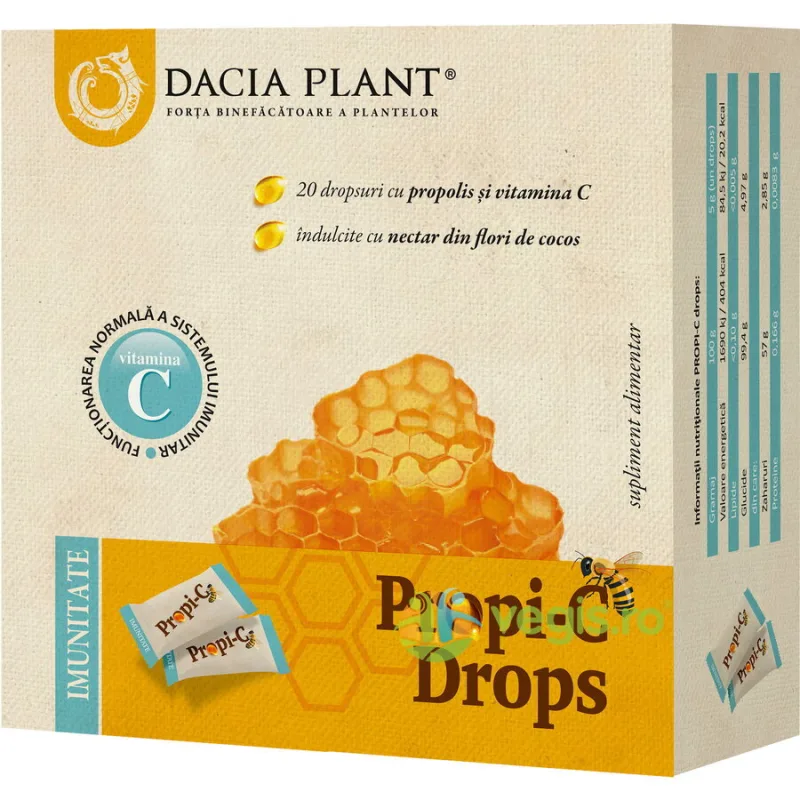 Propi-C Drops 100g DACIA PLANT — preț și oferte