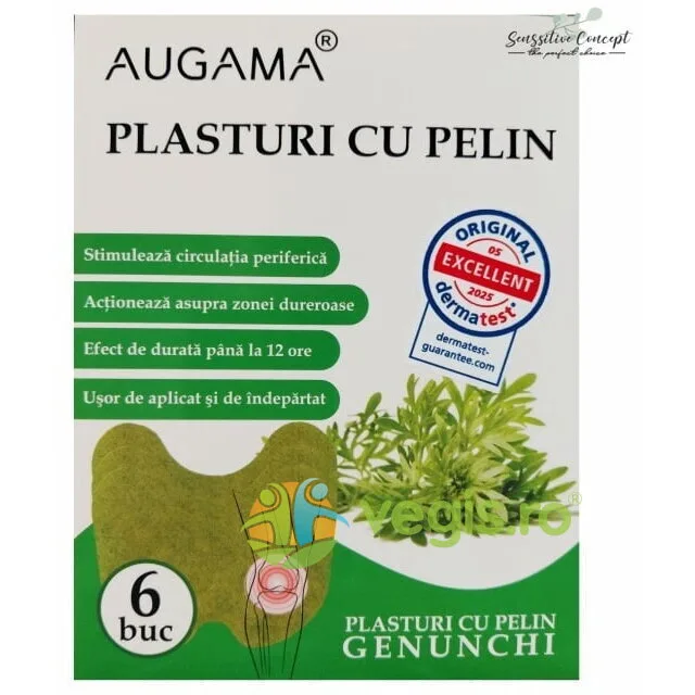 Plasturi cu Pelin pentru Genunchi 6buc AUGAMA — preț și oferte