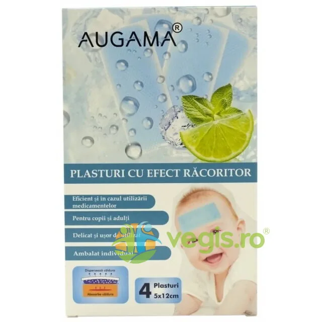 Plasturi cu Efect Racoritor pentru Copii 4buc AUGAMA — preț și oferte