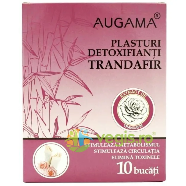 Plasturi Detoxifianti cu Trandafir 10buc AUGAMA — preț și oferte