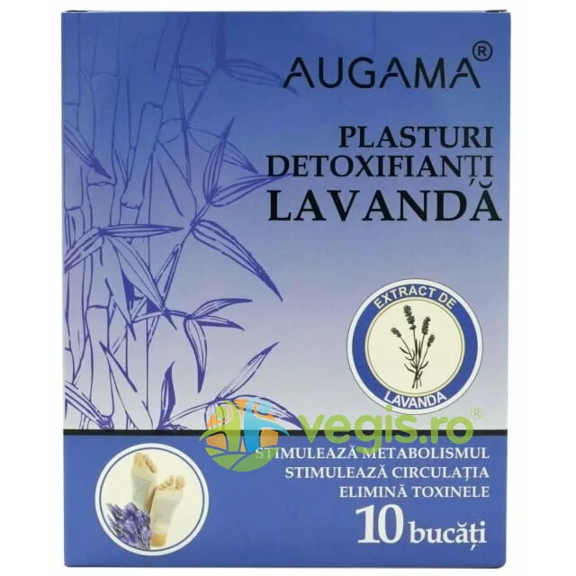 Plasturi Detoxifianti cu Lavanda 10buc AUGAMA — preț și oferte