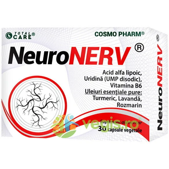 Neuronerv 30cps vegetale COSMO PHARM — preț și oferte