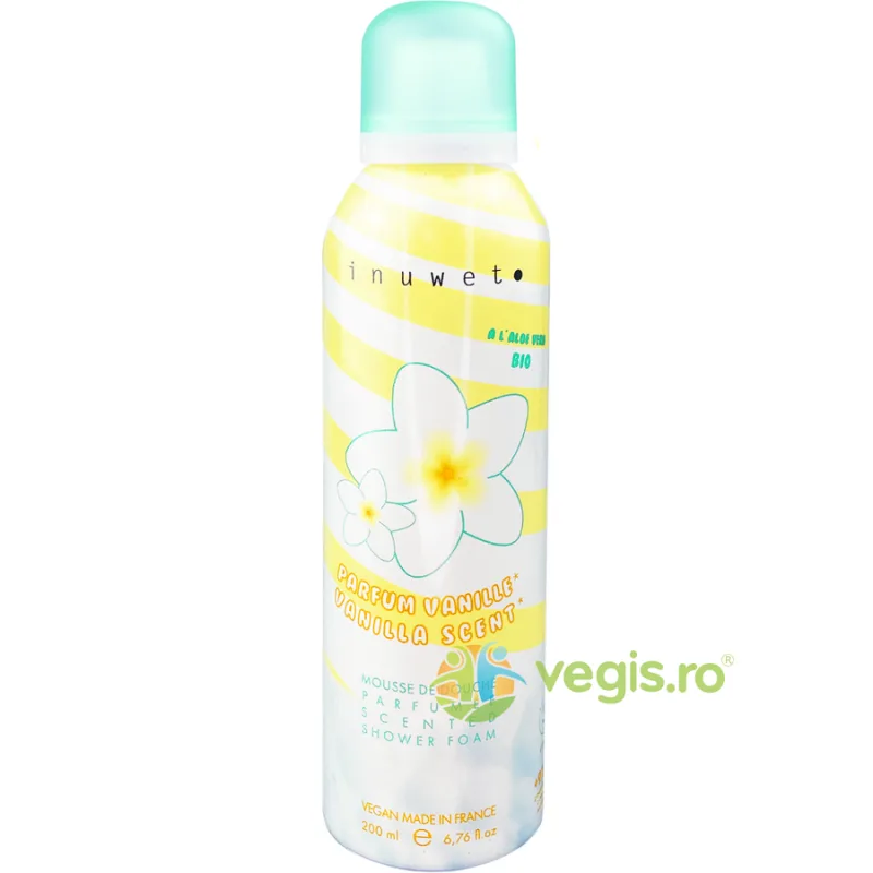 Spuma de Baie cu Parfum de Vanilie 200ml INUWET — preț și oferte