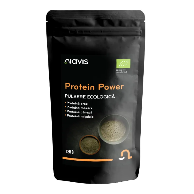 Protein Power Mix Ecologic, 125g, Niavis — preț și oferte