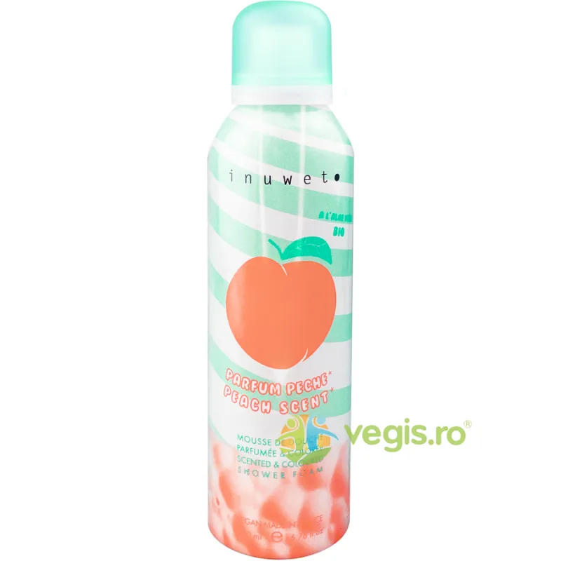 Spuma de Baie cu Parfum de Piersica 200ml INUWET — preț și oferte